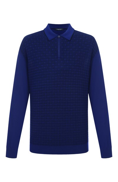 Мужская поло из шерсти и шелка STEFANO RICCI, арт. KE06013P30/E25403