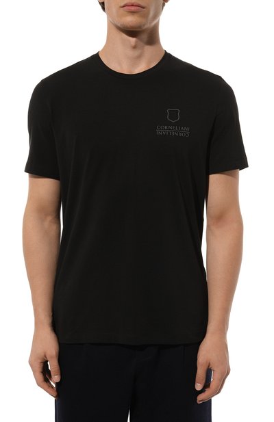 Хлопковая футболка CORNELIANI, арт. 94G586-9425042, фото 3