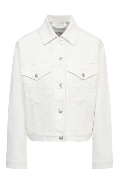 Женская джинсовая куртка NANUSHKA, арт. MAREN_WHITE_C0MF0RT STRETCH DENIM