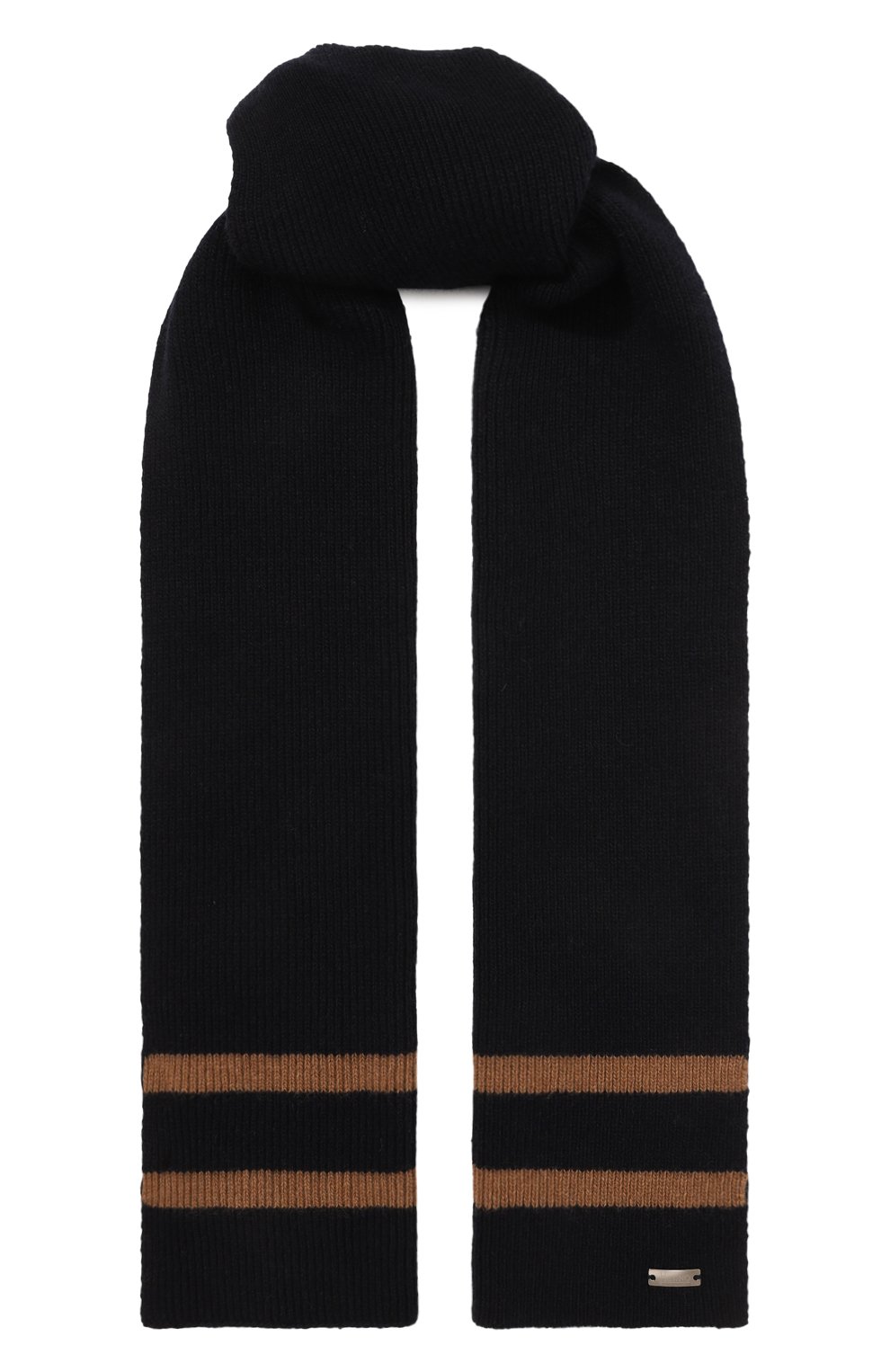 Шарф из шерсти и вискозы HERNO темно-синего цвета по цене 10950 руб., арт. SCP00010X/76053, фото 1 Шарф из шерсти и вискозы HERNO, арт. SCP00010X/76053, фото 1