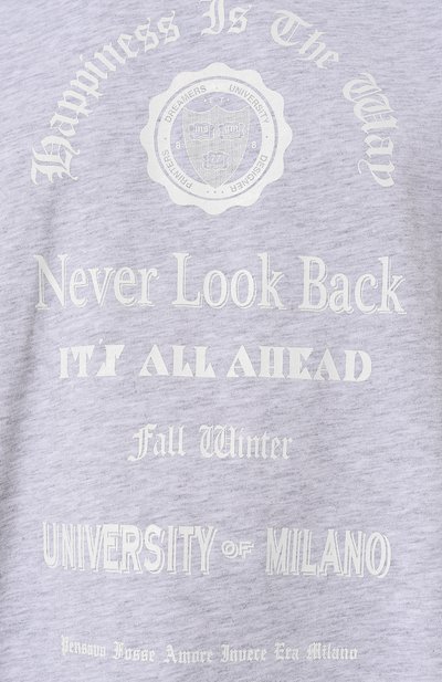 Хлопковый лонгслив MSGM, арт. 3541MDM113/237796, фото 5