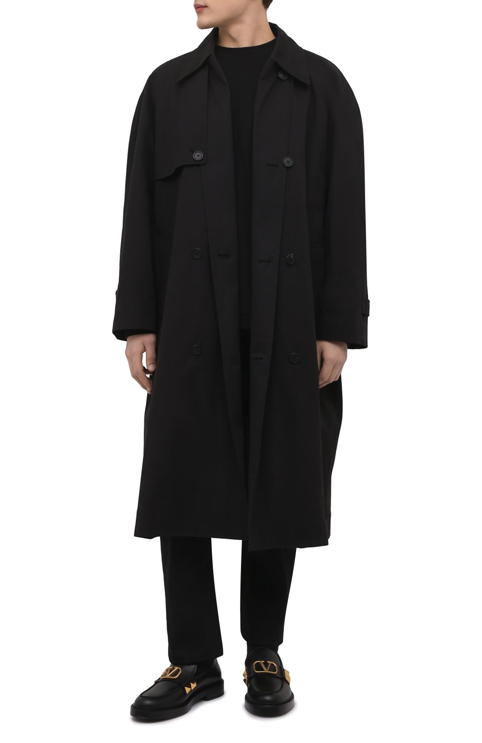 Кожаные лоферы stud sign VALENTINO, арт. XY2S0F09/ELI, фото 2