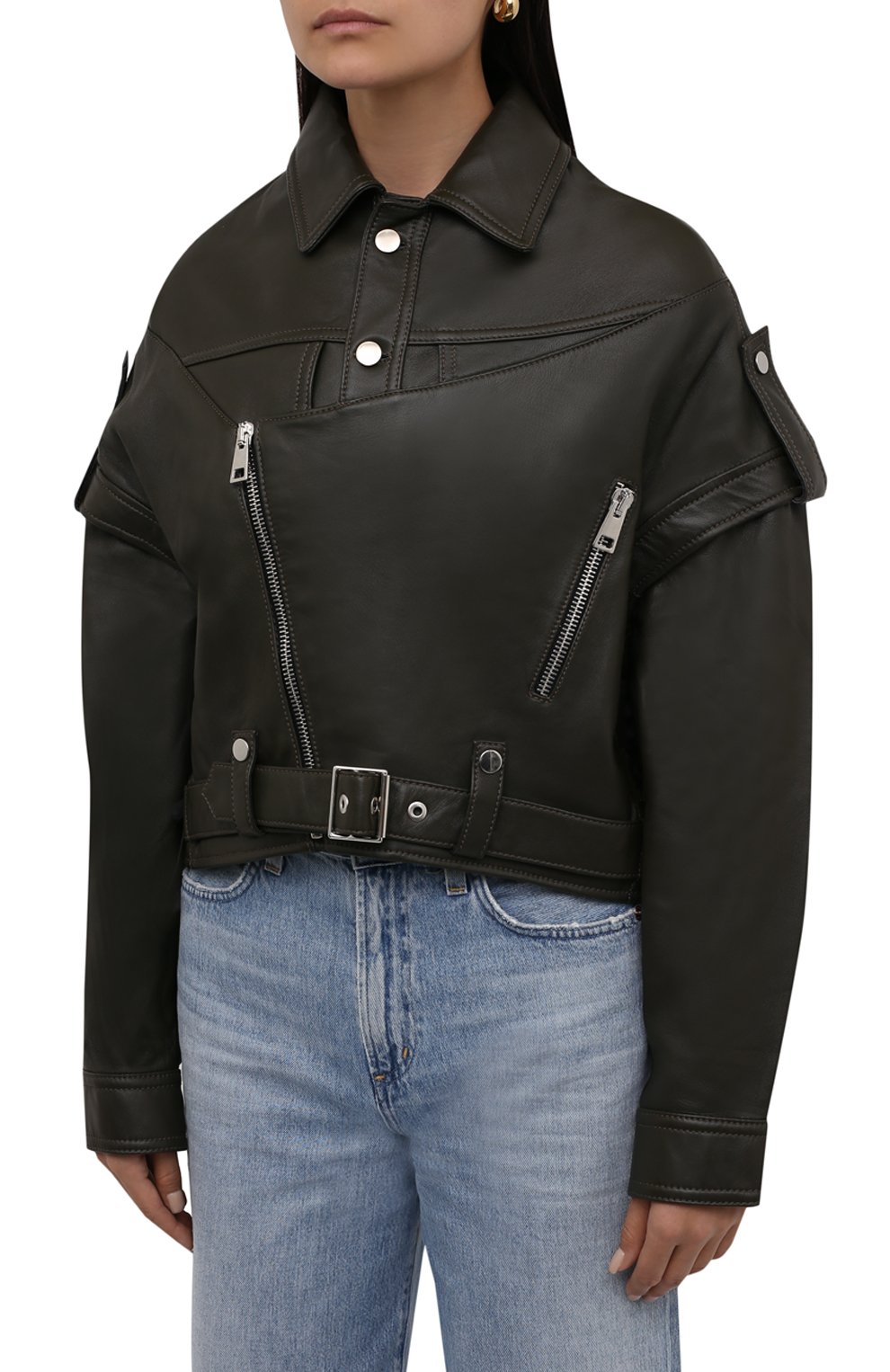 Кожаная куртка MANOKHI, арт. A00000985, фото 3