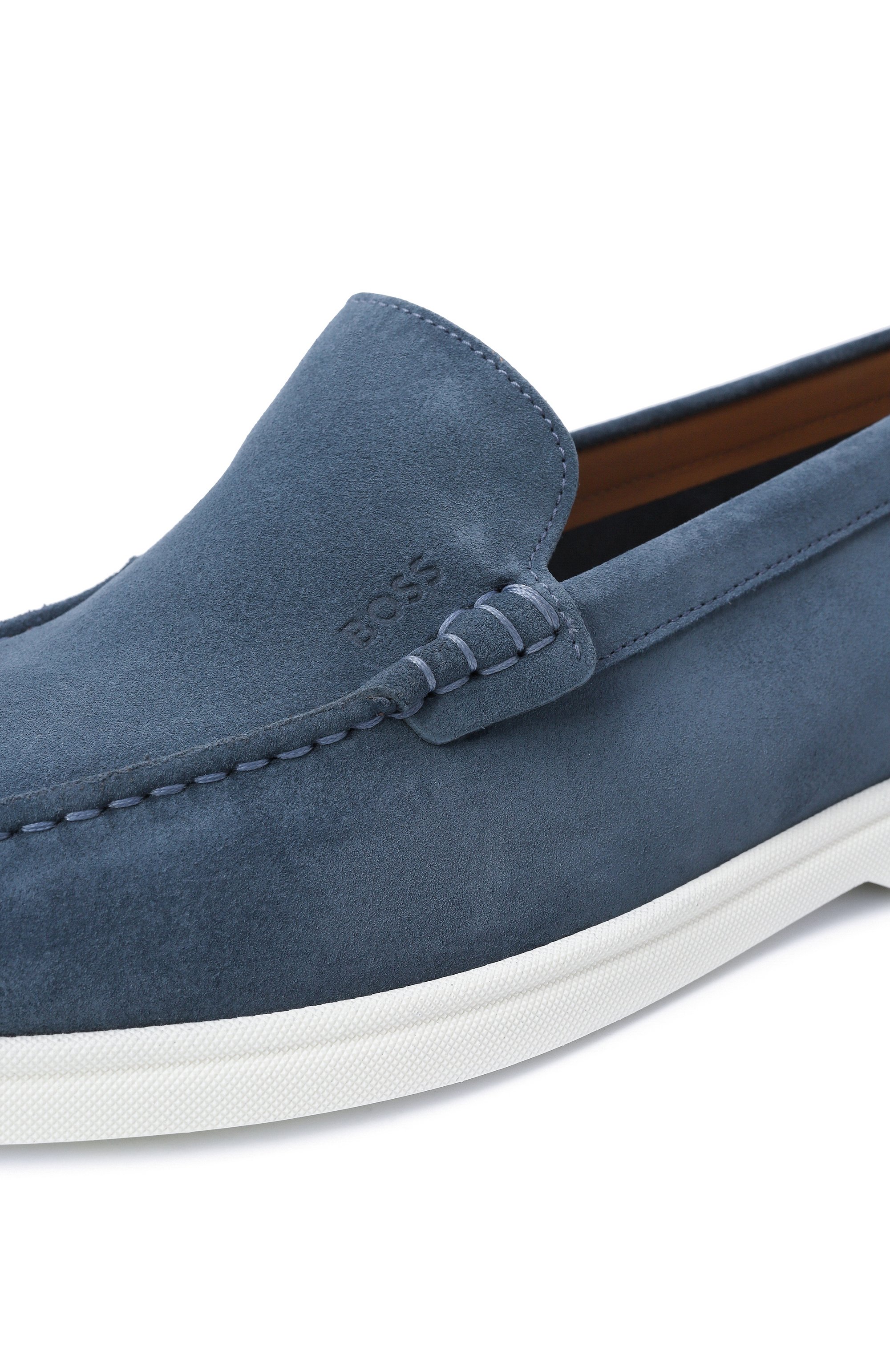 Замшевые лоферы sienne BOSS, арт. 50543083, фото 7