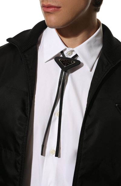 Кожаный галстук боло PRADA, арт. 2IC027-QHH-F0002, фото 2