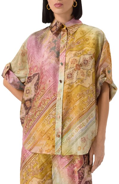 Шелковая рубашка ZIMMERMANN, арт. 0666TRS253, фото 3