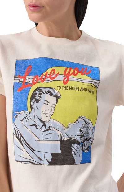 Хлопковая футболка RE/DONE, арт. 024-02WCGT306, фото 5