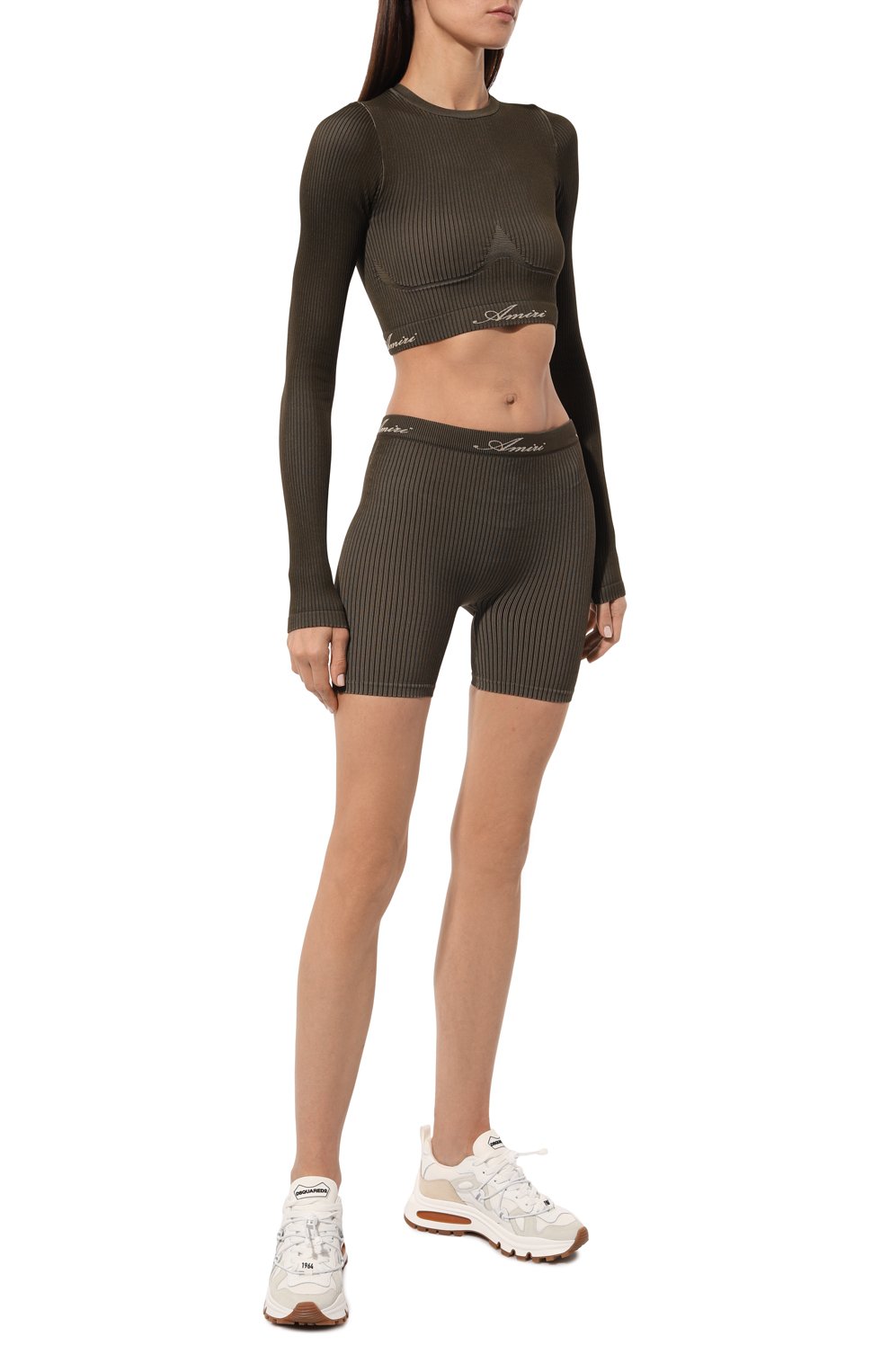 Топ AMIRI коричневого цвета по цене 87550 руб., арт. PS24WKL021, фото 2 Топ AMIRI, арт. PS24WKL021, фото 2