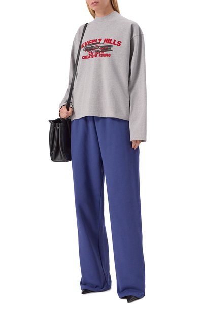 Хлопковый лонгслив PLANTA ROSA, арт. PR/L02.1/BEVERLY-MOMENTUM/300VELVET, фото 5