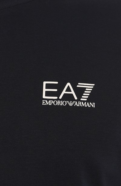 Хлопковая футболка EA7, арт. 6DPT19/PJ0LZ/S, фото 5
