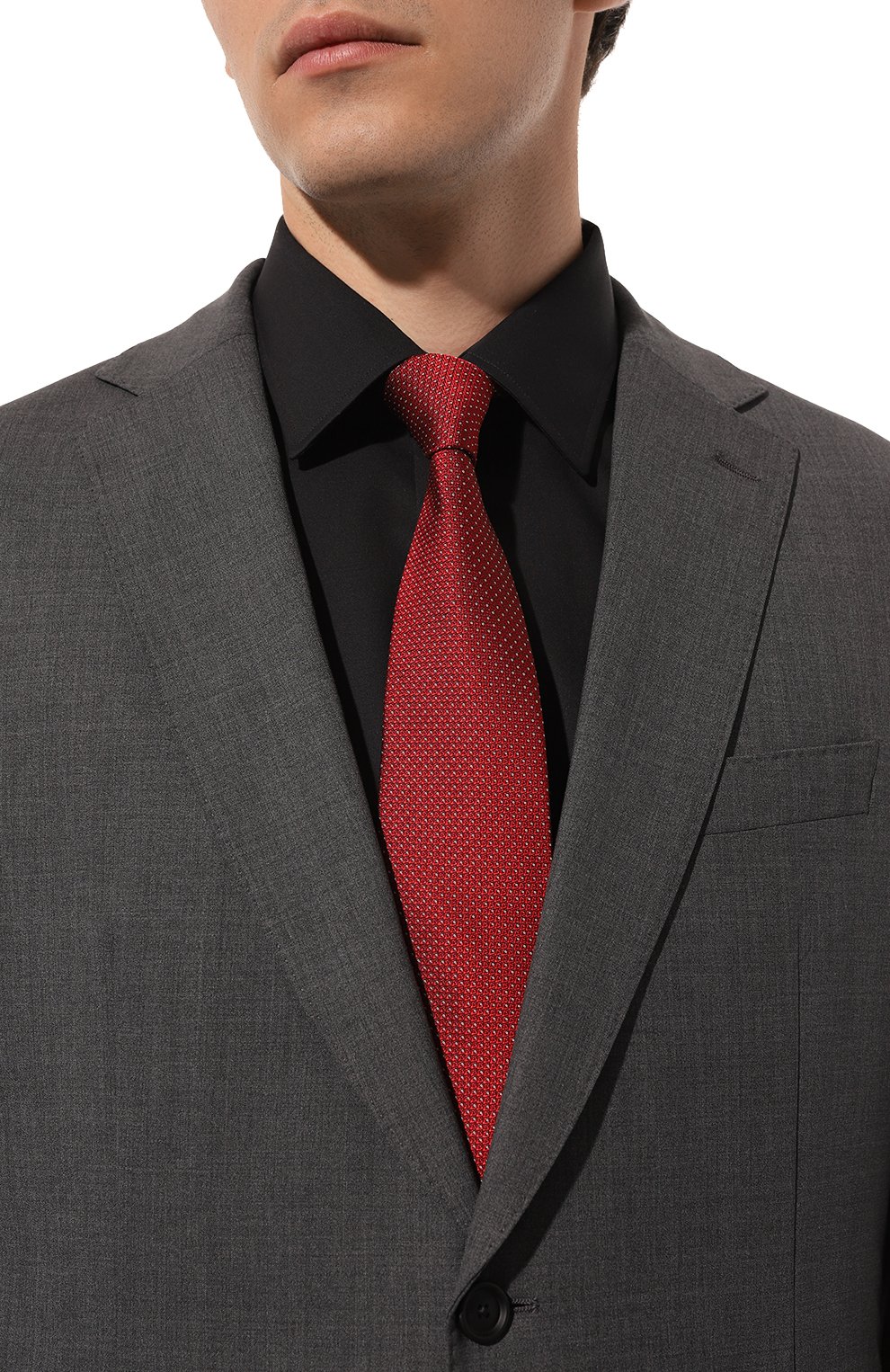 Шелковый галстук ZILLI, арт. 57000, фото 2