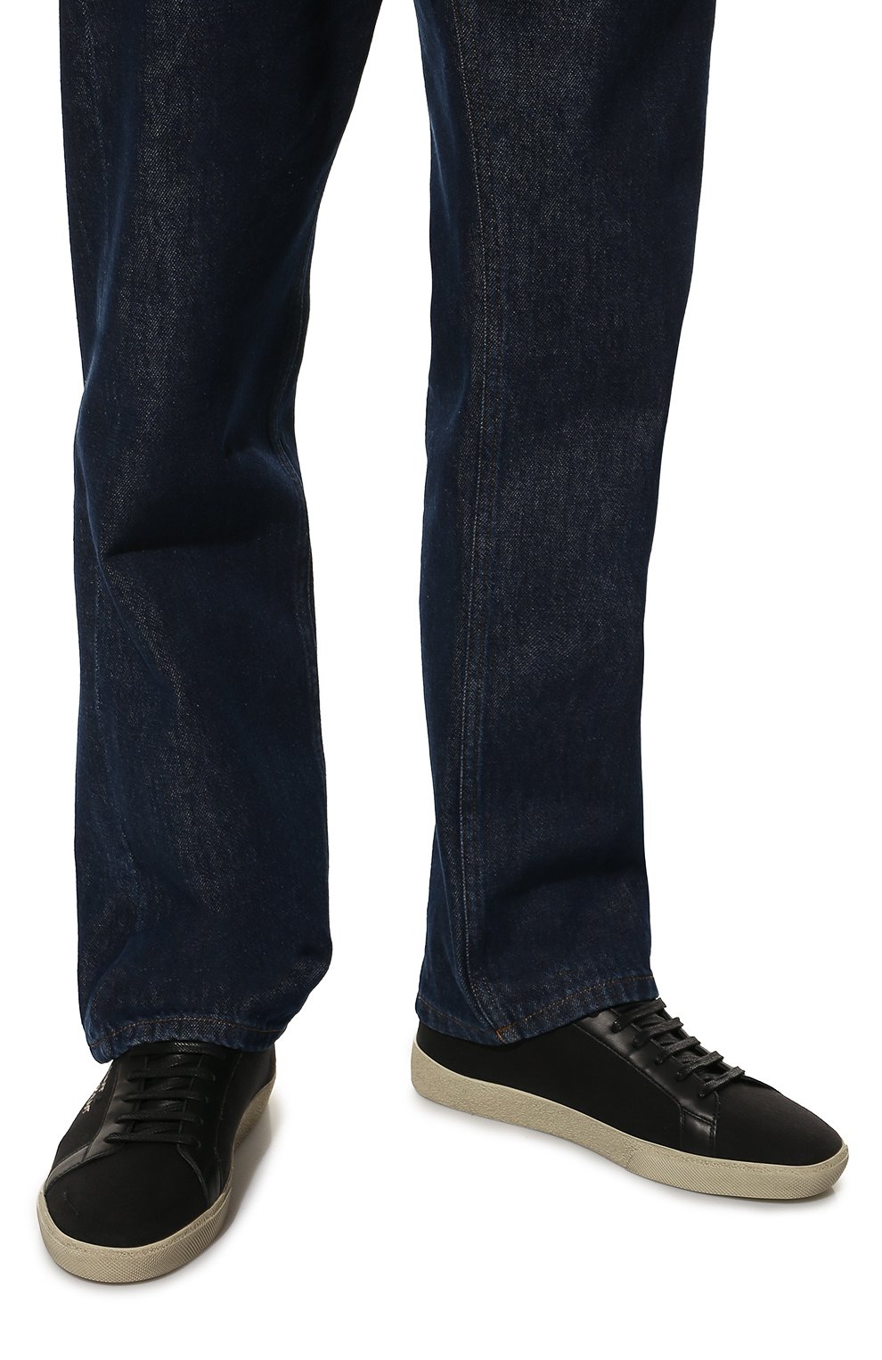 Текстильные кеды court classic sl/06 SAINT LAURENT, арт. 611106/GUP50, фото 3