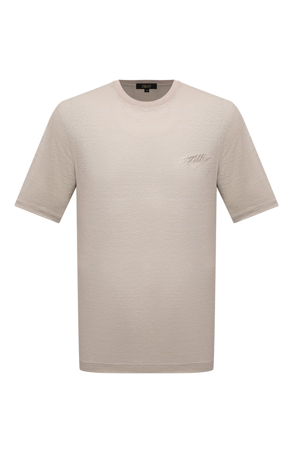 Льняная футболка ZILLI, арт. TSR02AM0800VZLF65M, фото 1