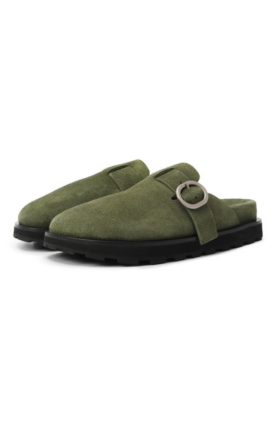 Женские замшевые сабо JIL SANDER, арт. J44WP0028-P8213