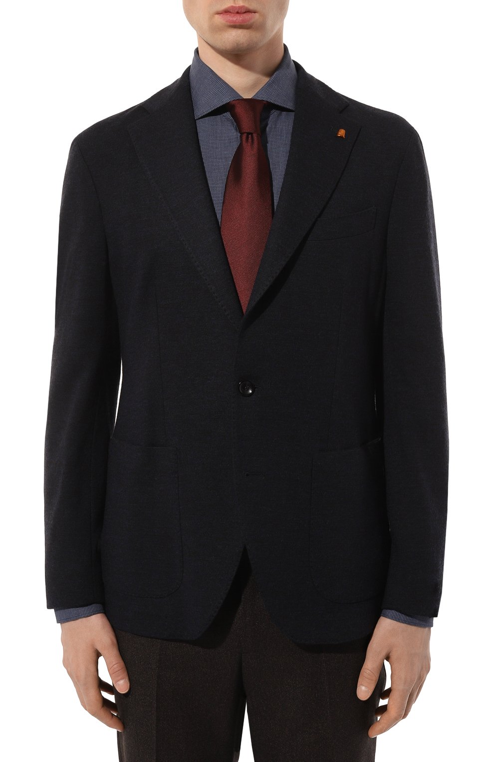 Пиджак из шерсти и хлопка SARTORIA LATORRE, арт. JD74/JG072, фото 4