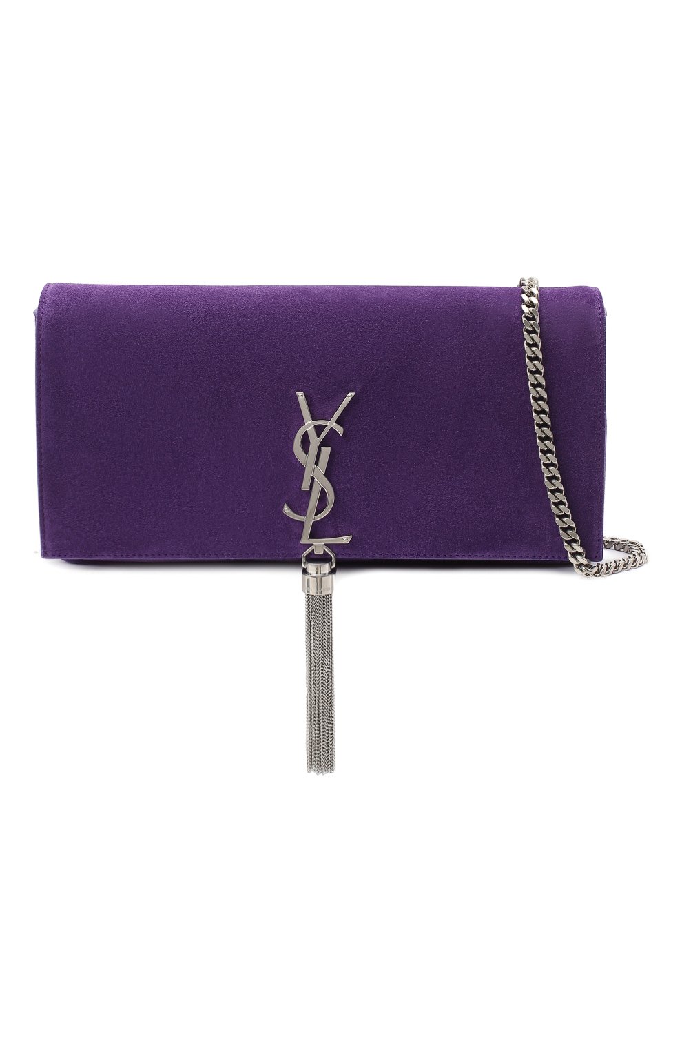 Сумка kate small SAINT LAURENT фиолетового цвета по цене 210500 руб., арт. 604276/0UD7E, фото 6 Сумка kate small SAINT LAURENT, арт. 604276/0UD7E, фото 6