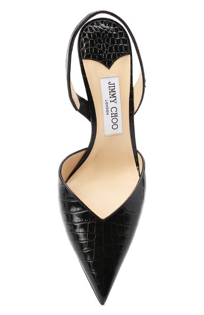 Кожаные туфли thandi 85 JIMMY CHOO, арт. THANDI 85/CCL, фото 5