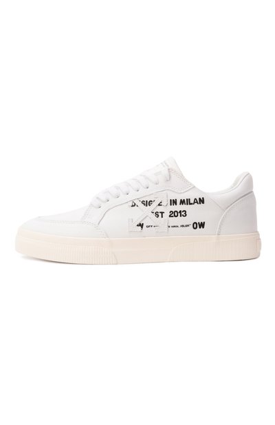 Текстильные кеды new low vulcanized OFF-WHITE, арт. 0MIA293S25FAB002, фото 4