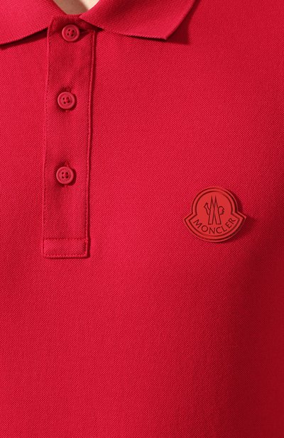 Хлопковое поло MONCLER, арт. F1-091-8A710-00-83921, фото 5