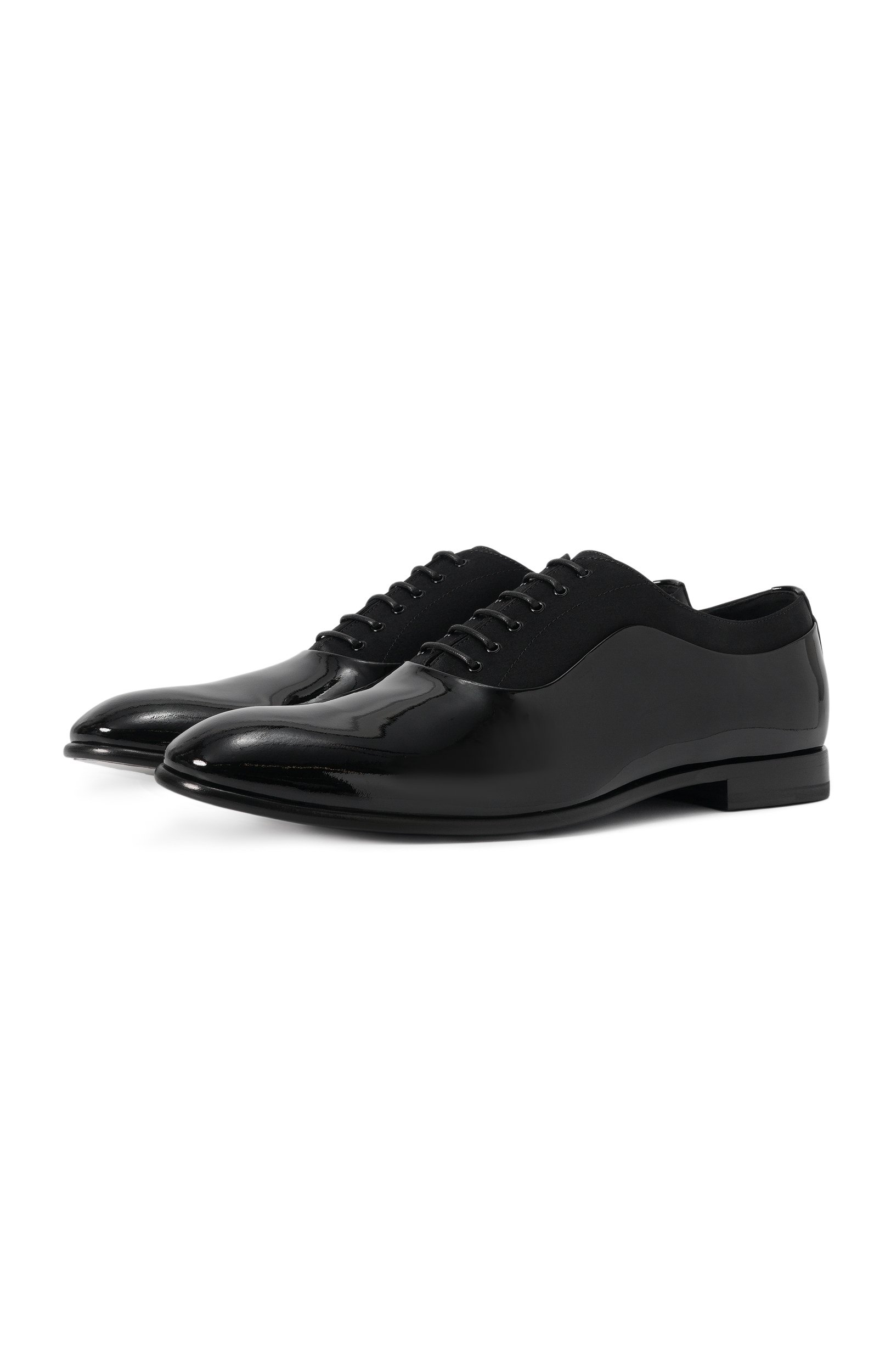 Лакированные оксфорды DOLCE & GABBANA черного цвета по цене 107000 руб., арт. A20213/A0932, фото 1 Лакированные оксфорды DOLCE & GABBANA, арт. A20213/A0932, фото 1
