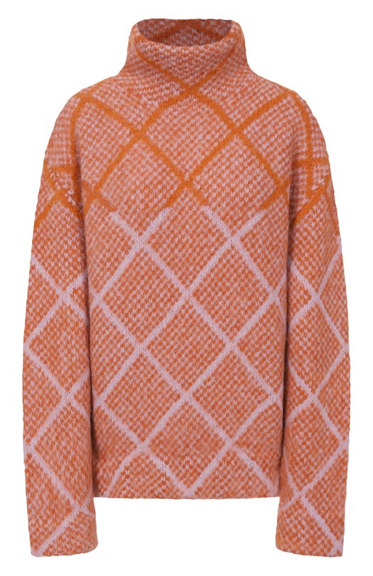 Шерстяной свитер Dries Van Noten 252-011227-2709 Оранжевый 252-011227-2709