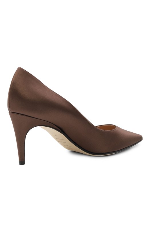 Текстильные туфли MVST by Sergio Rossi MVST B14270-SATIN Коричневый  B14270-SATIN Фото 5