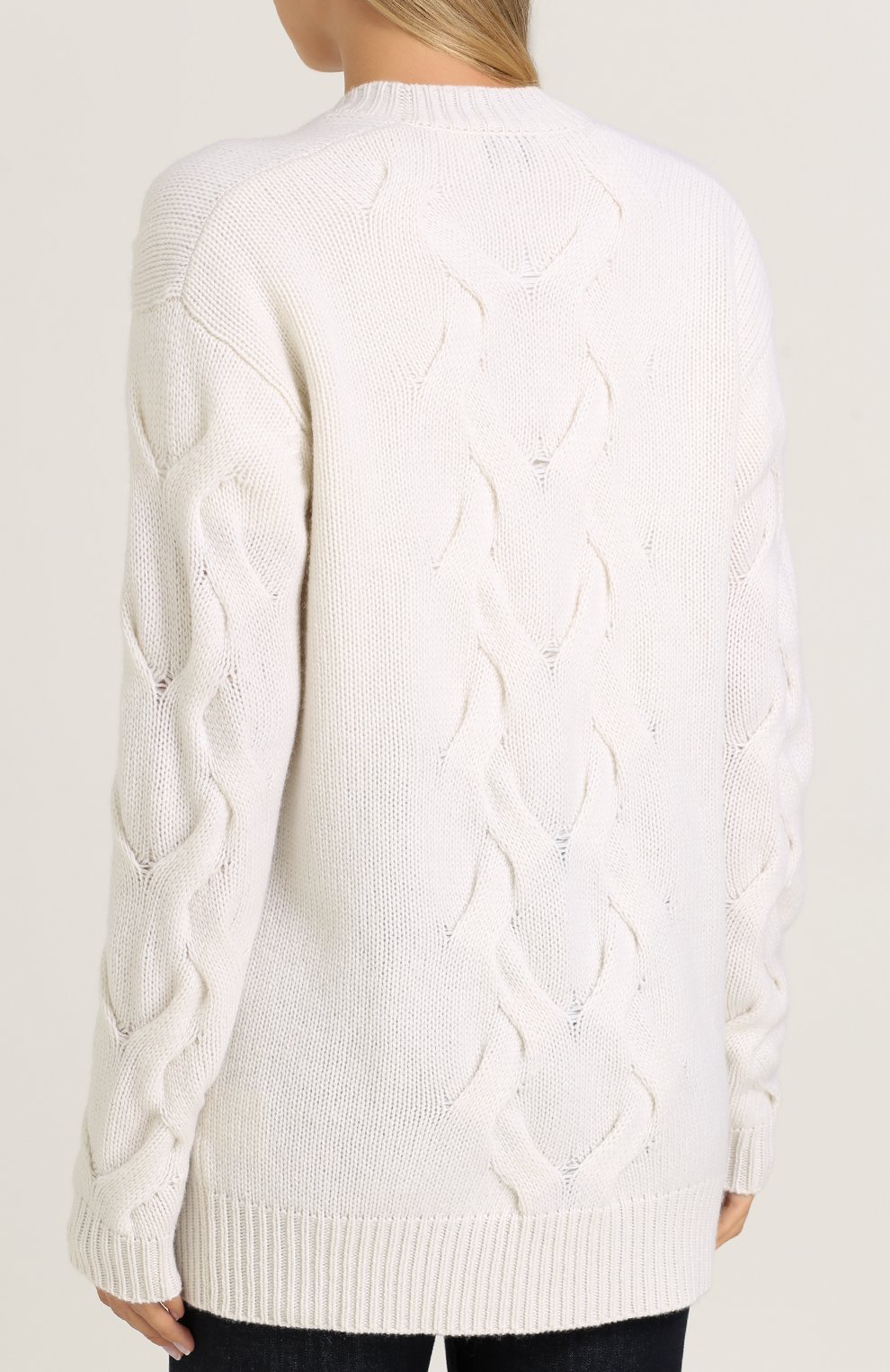 Кашемировый кардиган фактурной вязки FTC, арт. 680-0210, фото 4