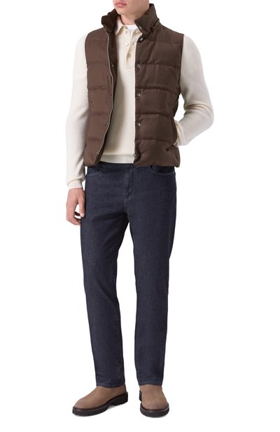 Замшевые челси julyo BOSS бежевого цвета по цене 36950 руб., арт. 50552572, фото 2 Замшевые челси julyo BOSS, арт. 50552572, фото 2