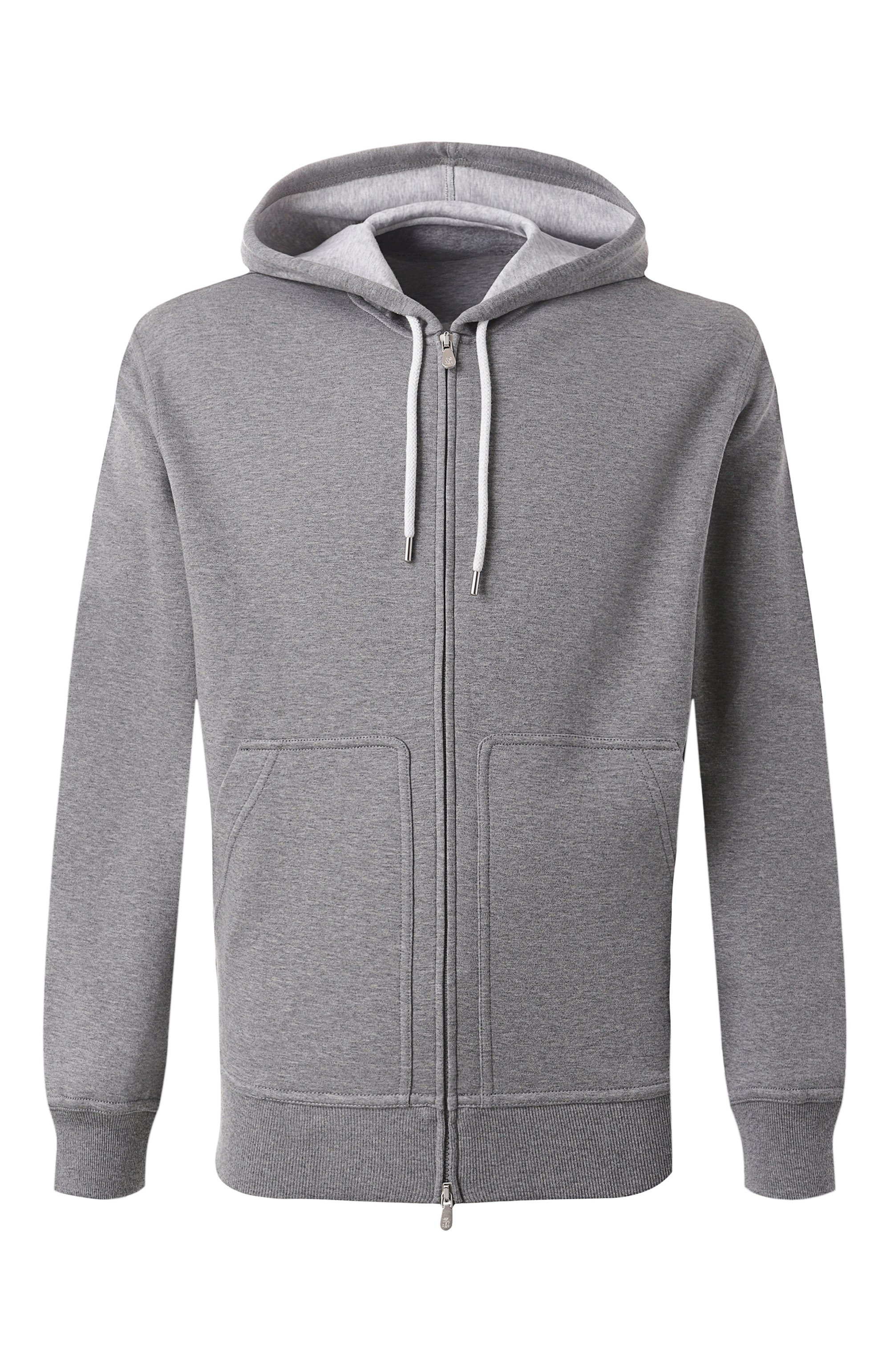 Толстовка из хлопка и кашемира BRUNELLO CUCINELLI, арт. MM8319069G, фото 1