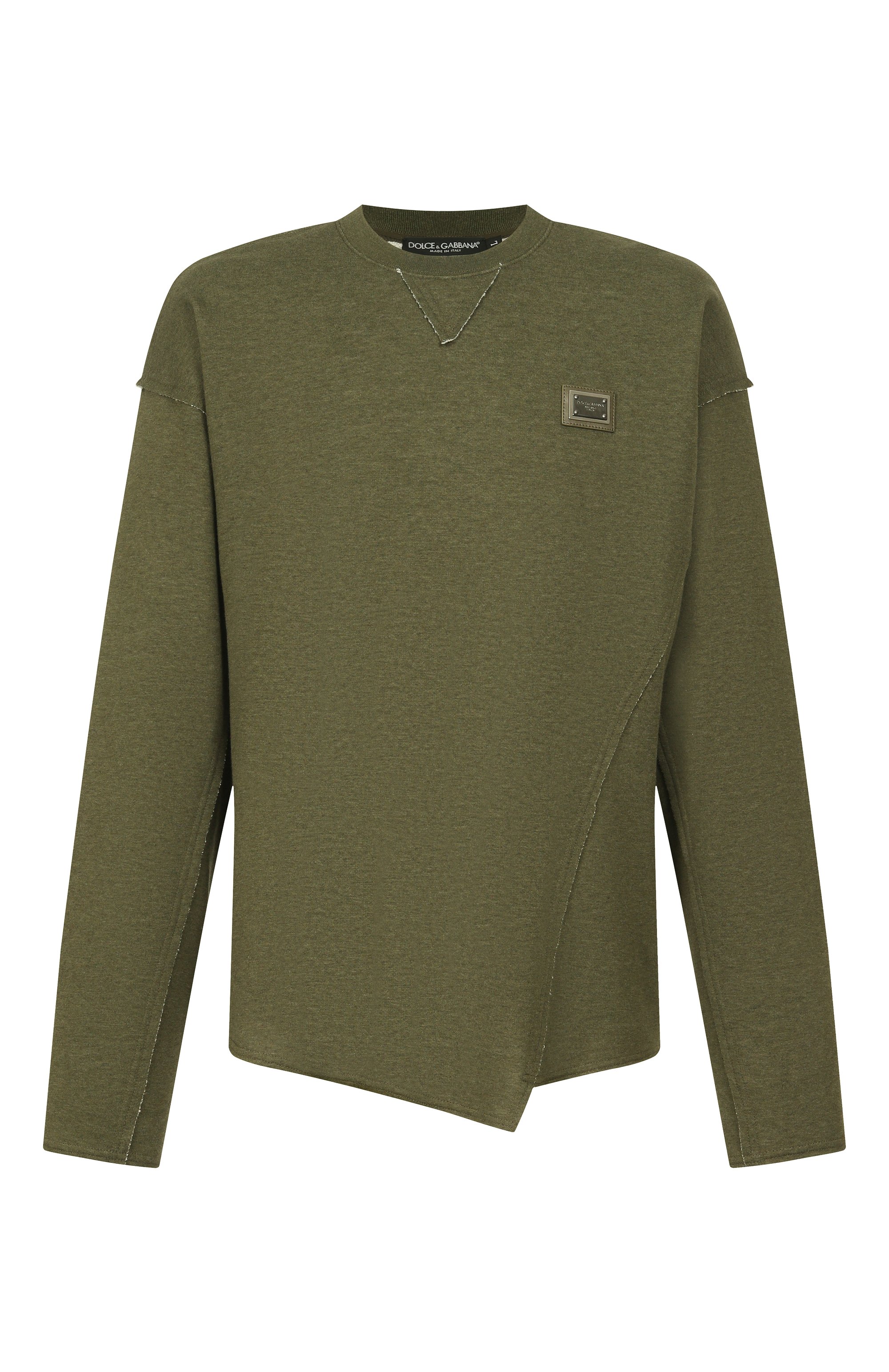 Хлопковый лонгслив DOLCE & GABBANA, арт. G8TF9T/HU7WY, фото 1