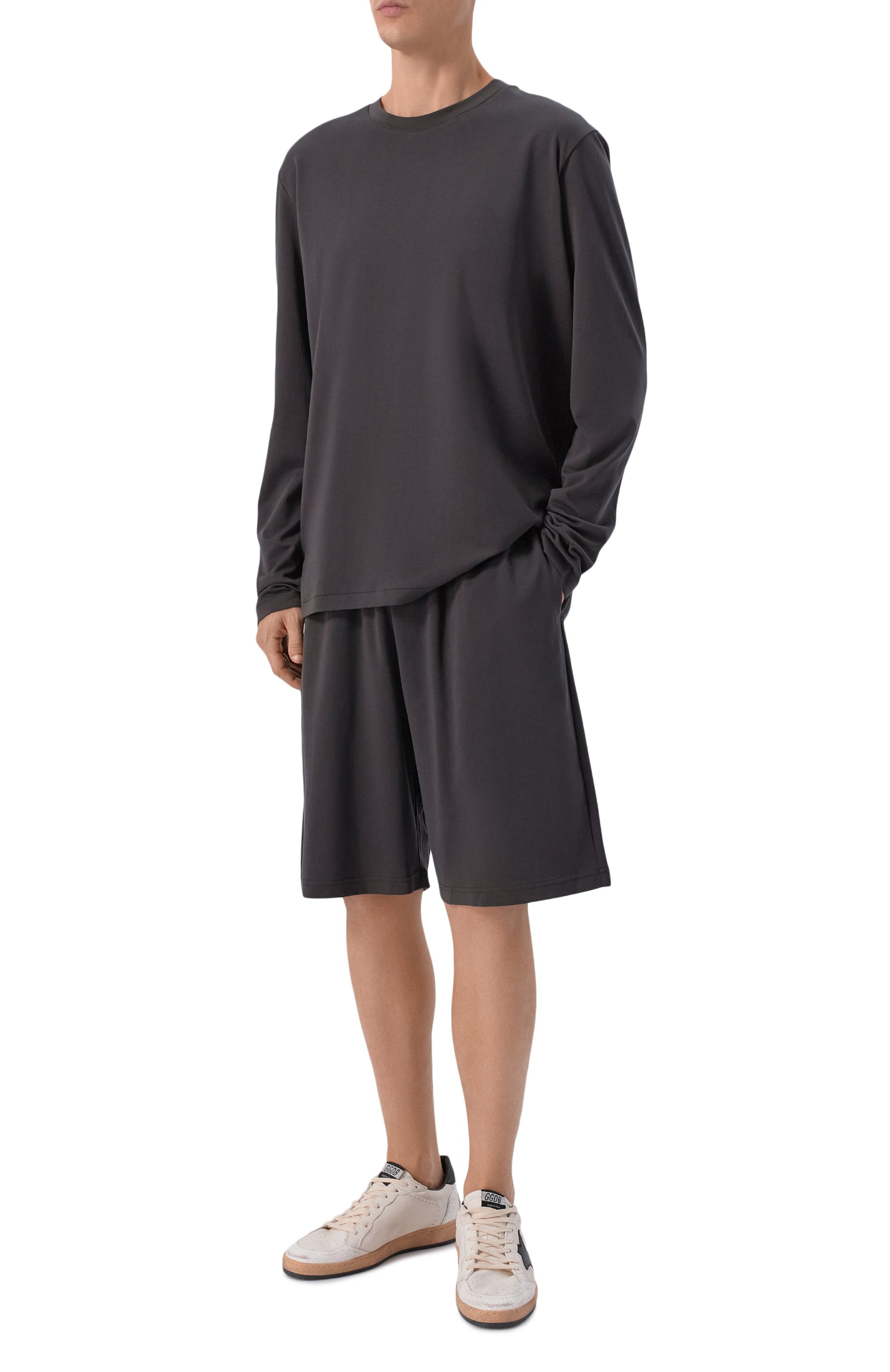 Хлопковый лонгслив ATTACHMENT, арт. AJ61-047, фото 2