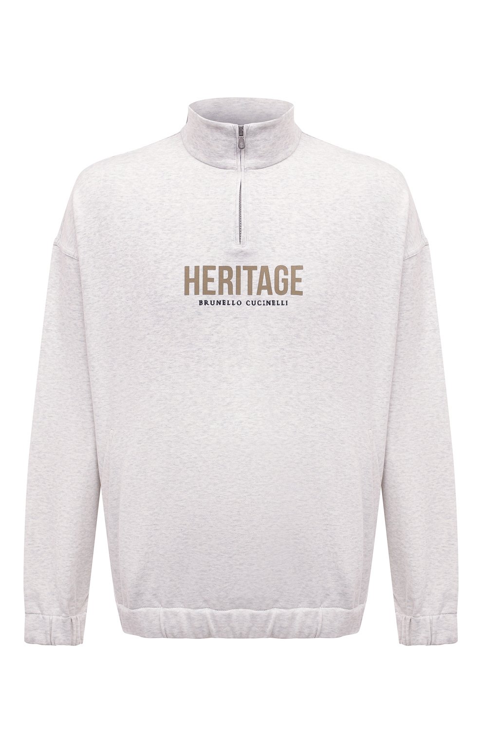 Хлопковый свитшот BRUNELLO CUCINELLI, арт. MW8369034G, фото 1