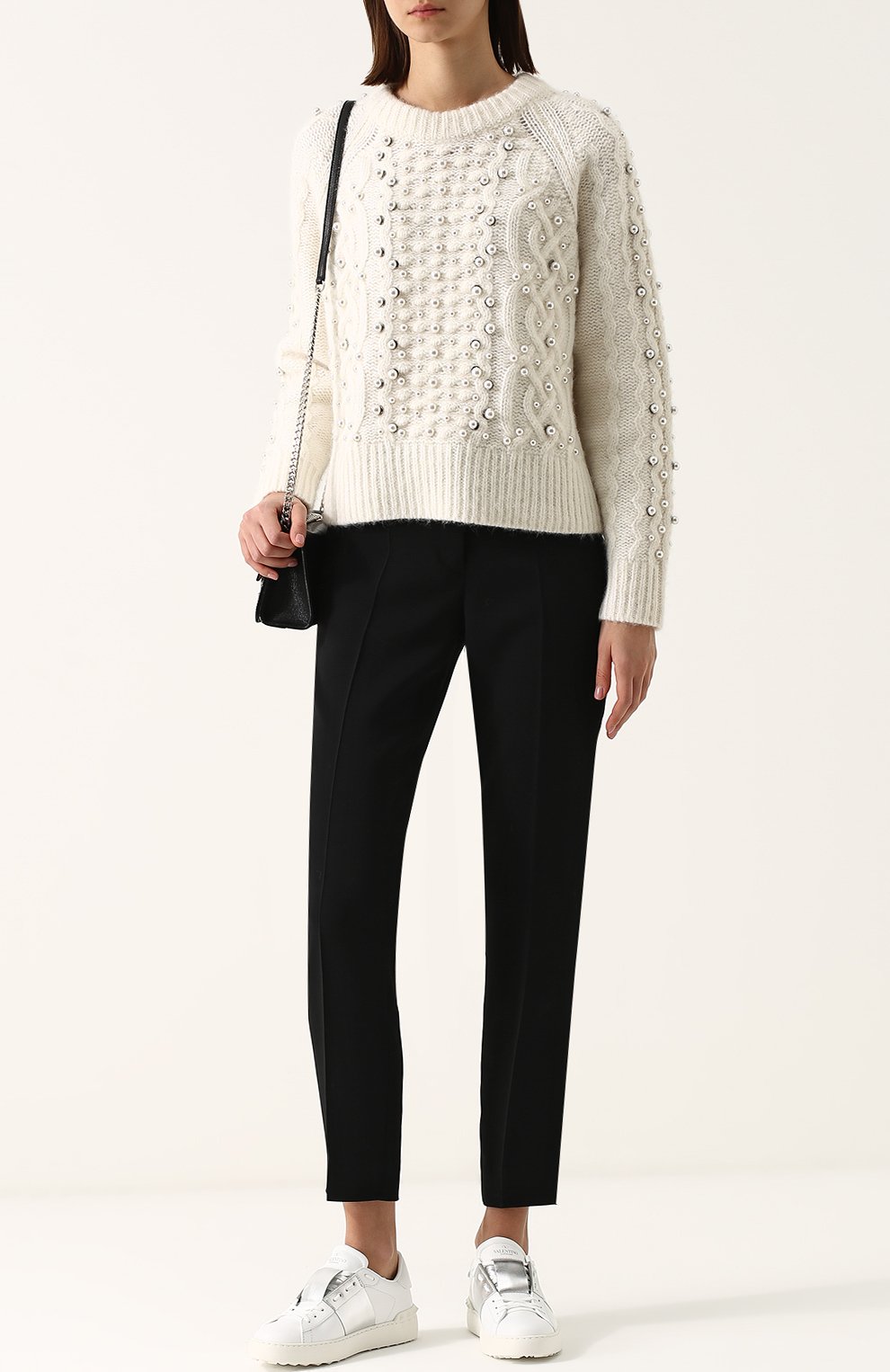 Пуловер фактурной вязки из смеси шерсти и льна RAG AND BONE, арт. W276601XD, фото 2