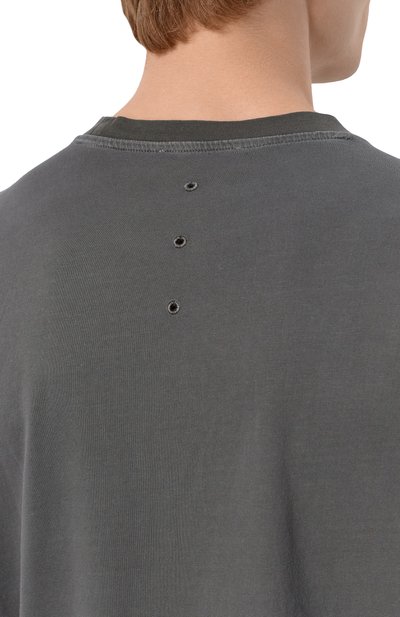 Хлопковая футболка PREMIATA темно-серого цвета по цене 14550 руб., арт. PA1050F0, фото 5 Хлопковая футболка PREMIATA, арт. PA1050F0, фото 5