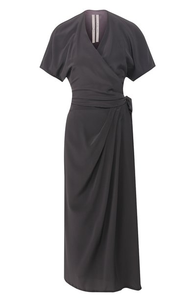 Женское шелковое платье RICK OWENS, арт. RP19S6566/SCR
