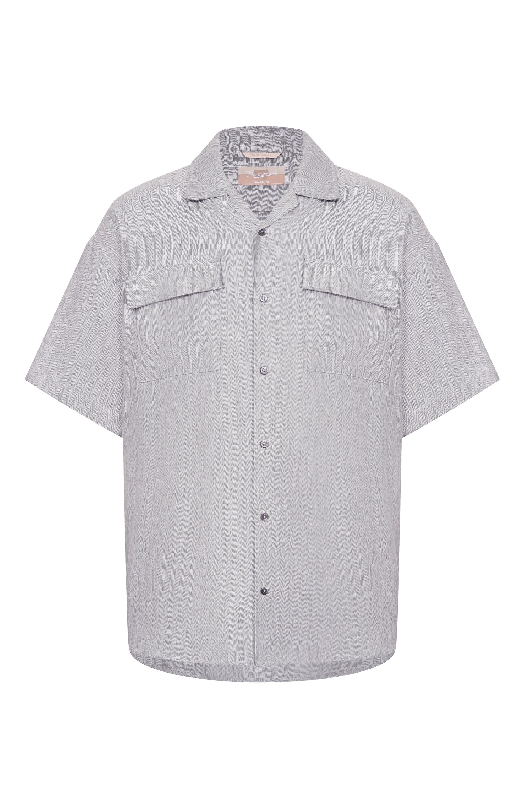 Рубашка изо льна и лиоцелла MARCO PESCAROLO, арт. SETTE/53R03, фото 1