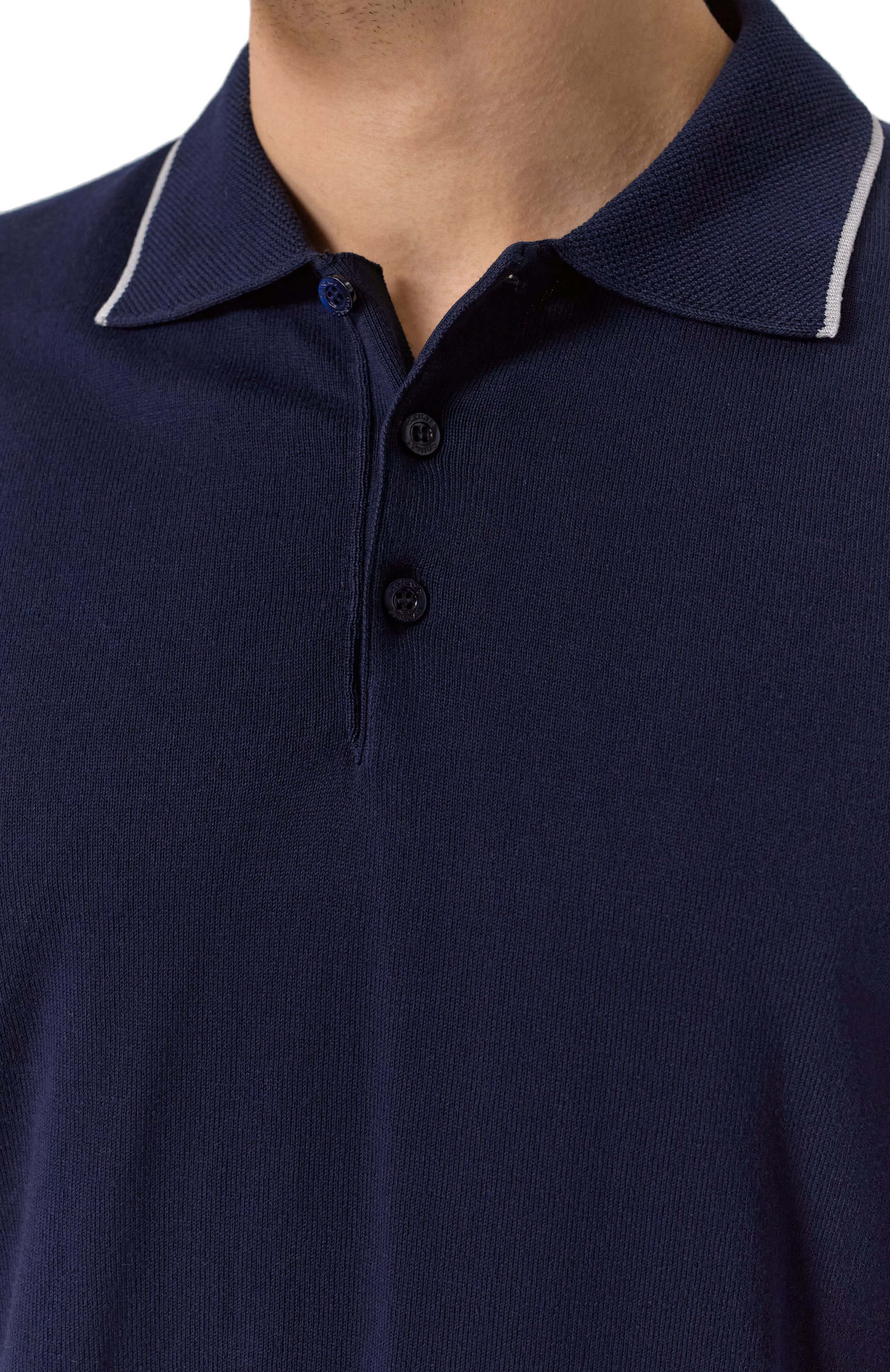 Хлопковое поло CANALI, арт. C1053/MK02261, фото 5