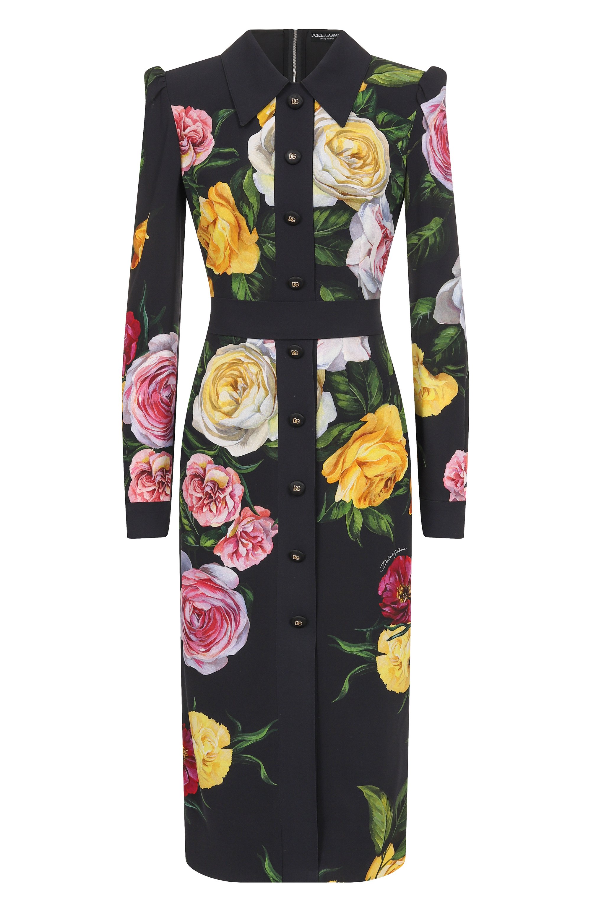 Платье из вискозы DOLCE & GABBANA, арт. F6TLDT/FSRPH, фото 1