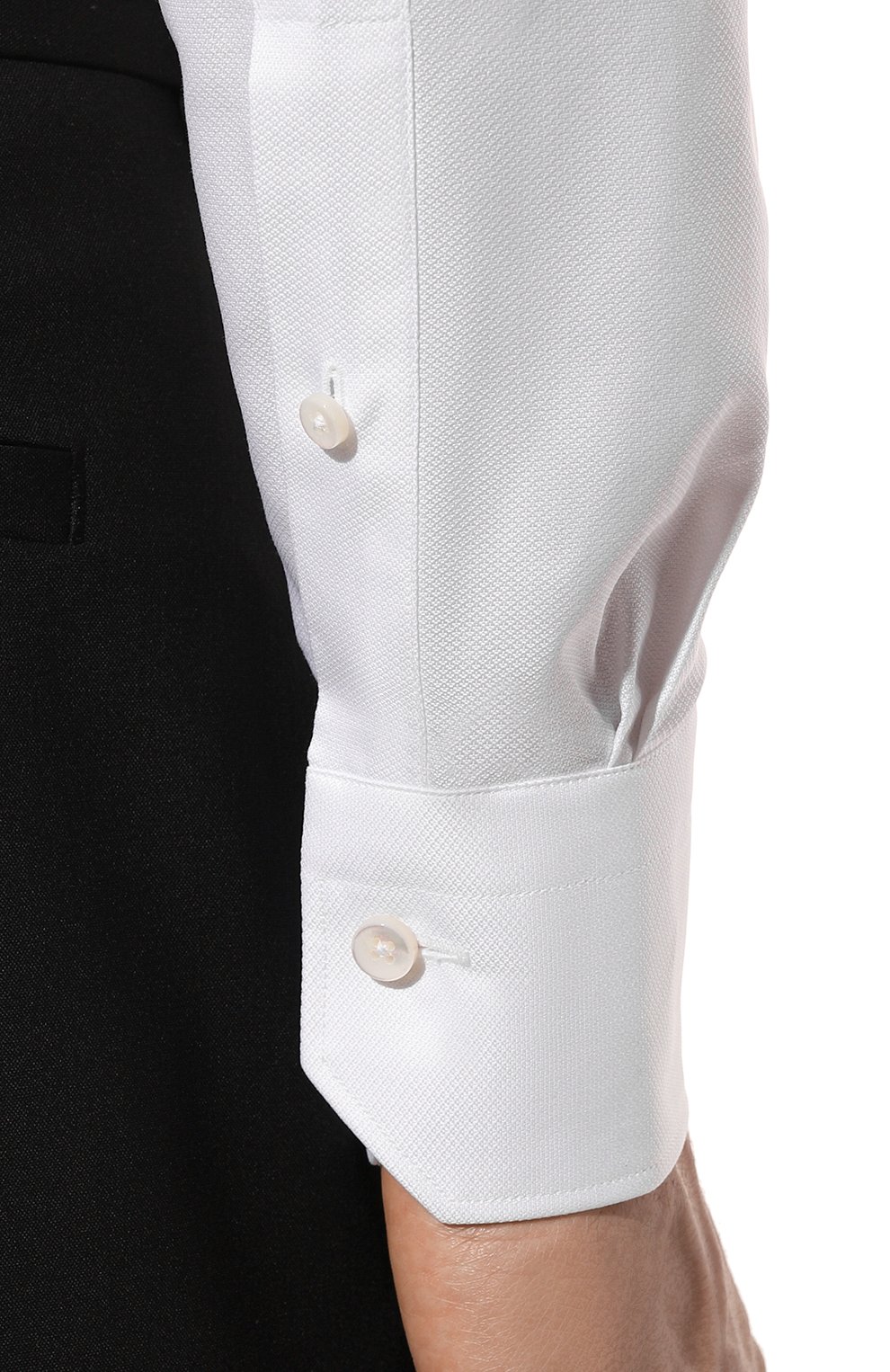 Хлопковая сорочка ZEGNA, арт. 701502A7/9MS0JI, фото 6