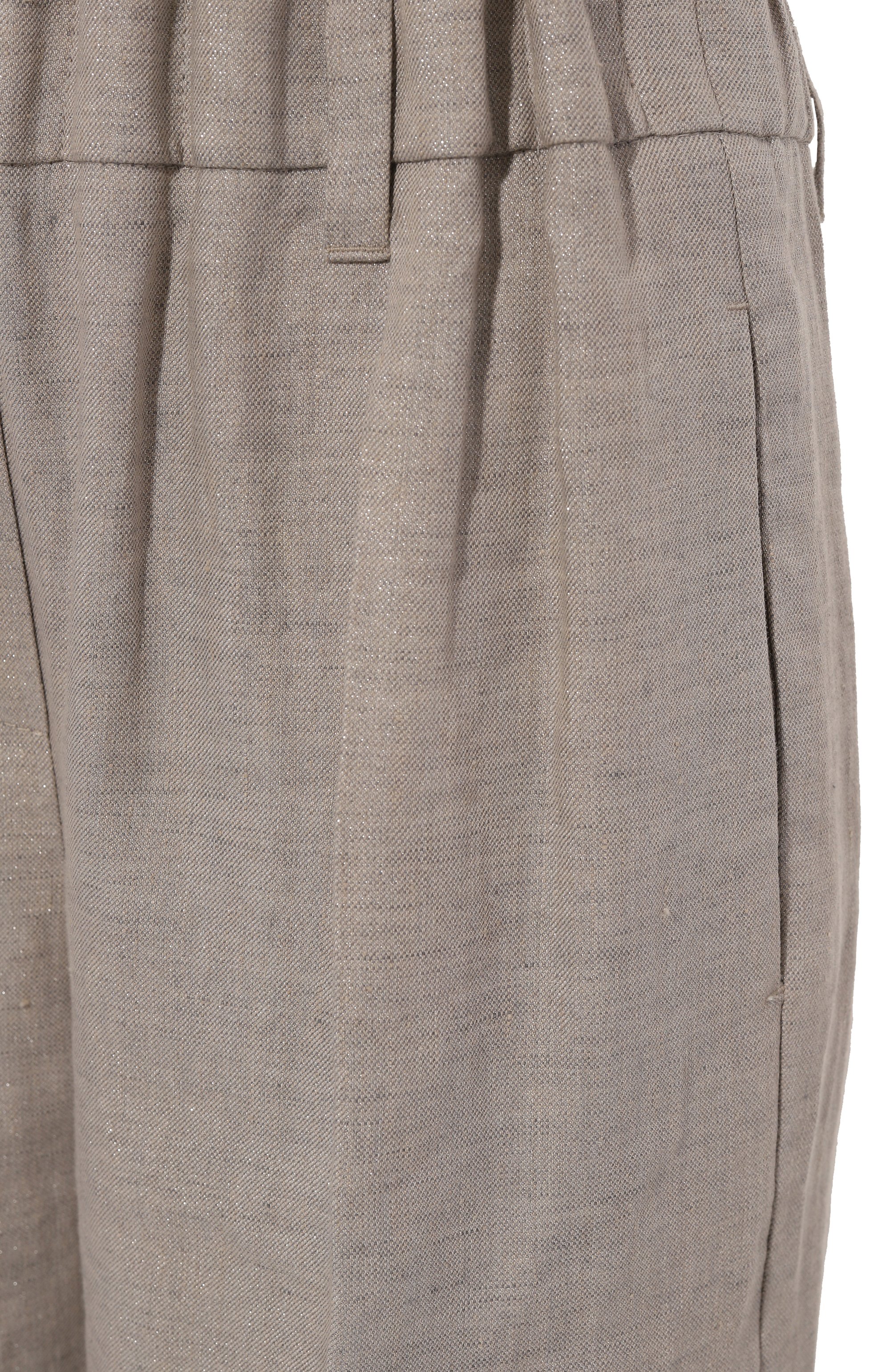 Льняные брюки BRUNELLO CUCINELLI, арт. MH567P8539, фото 5