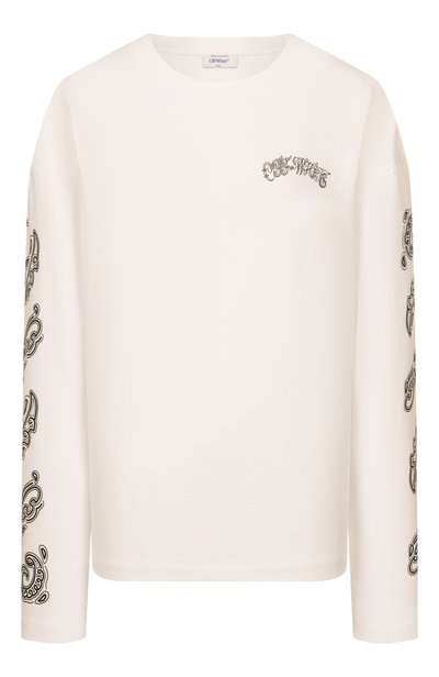 Женская хлопковый лонгслив OFF-WHITE, арт. 2FB00426T