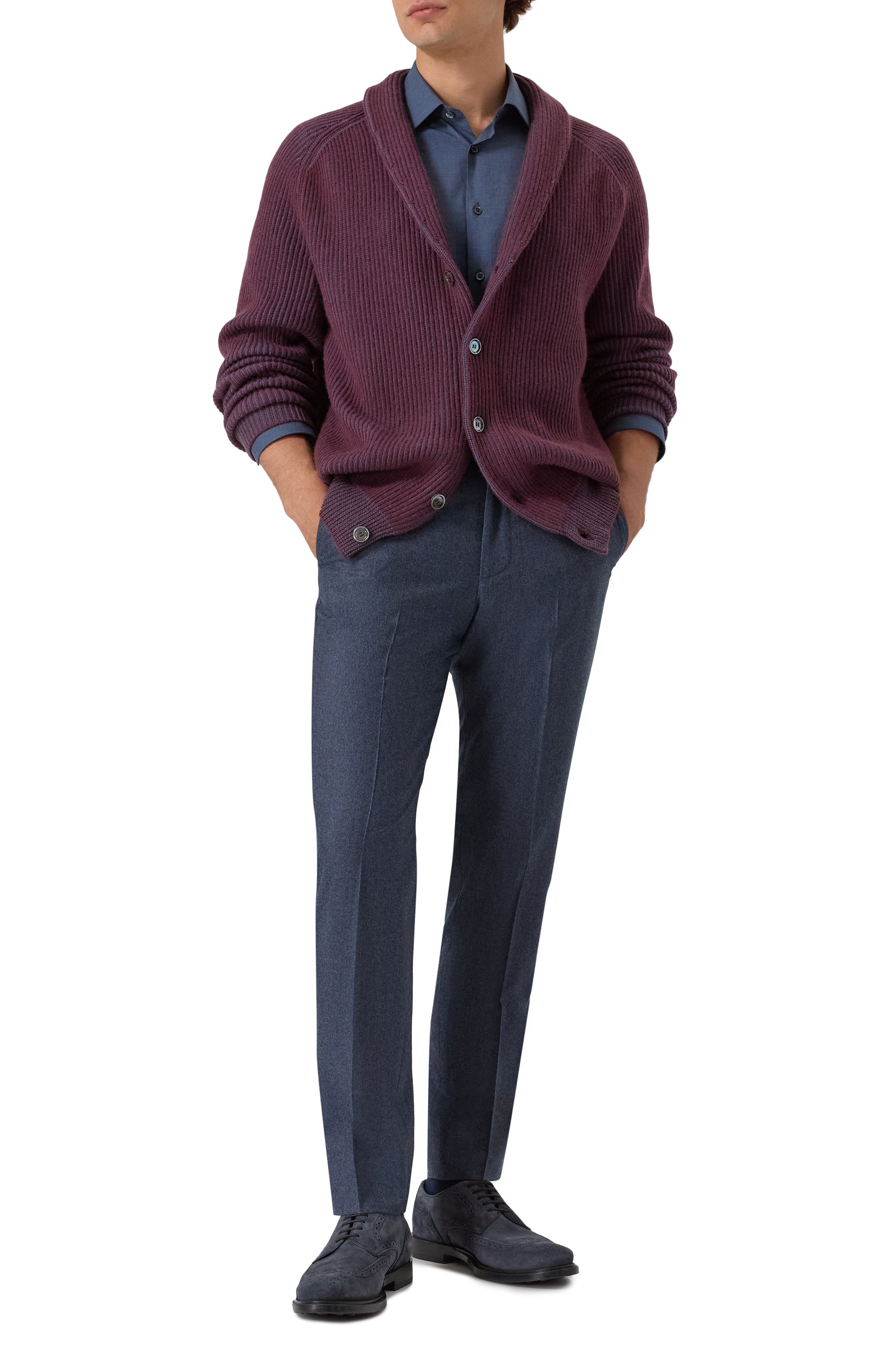 Кашемировый кардиган KITON, арт. UMK0797A0024, фото 2