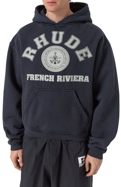 Хлопковое худи RHUDE, арт. RHPS25H004012, фото 3