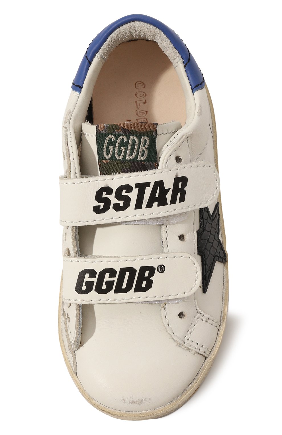 Кожаные кеды old school GOLDEN GOOSE DELUXE BRAND, арт. GJF00111.F002719, фото 4