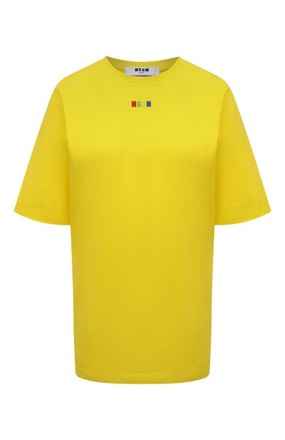 Женская хлопковая футболка MSGM, арт. 3241MDM101 227298