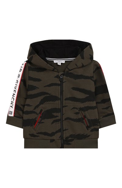 Хлопковый кардиган с к апюшоном GIVENCHY, арт. H05105, фото 1