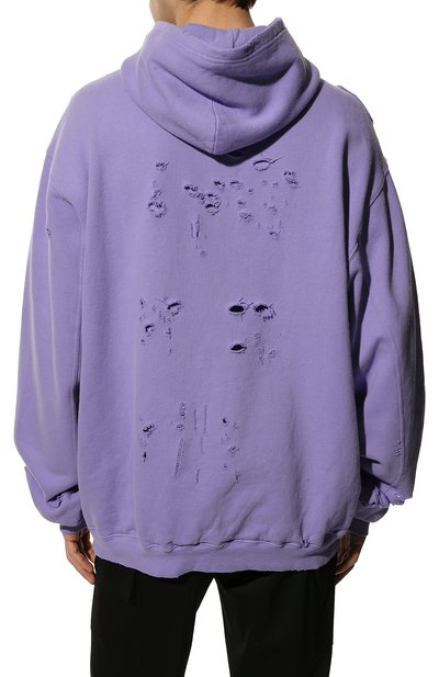 Хлопковое худи BALENCIAGA, арт. 659403/TKVB6, фото 4