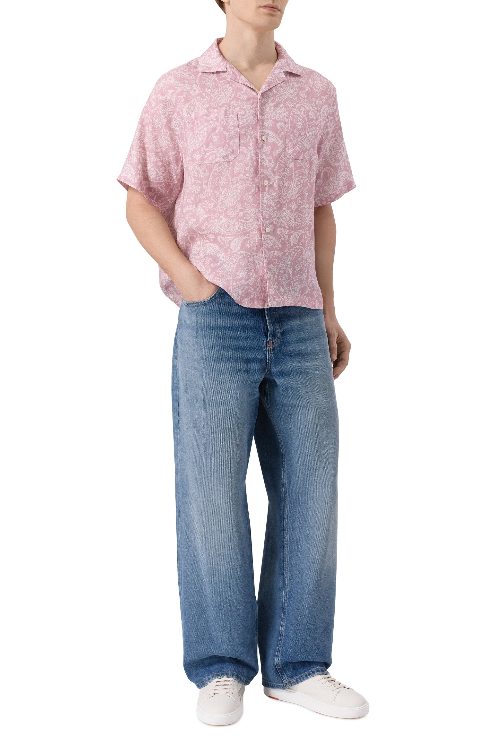 Льняная рубашка PAUL&SHARK, арт. 26413177, фото 2