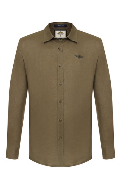 Мужская льняная рубашка AERONAUTICA MILITARE, арт. CA1239CT3089