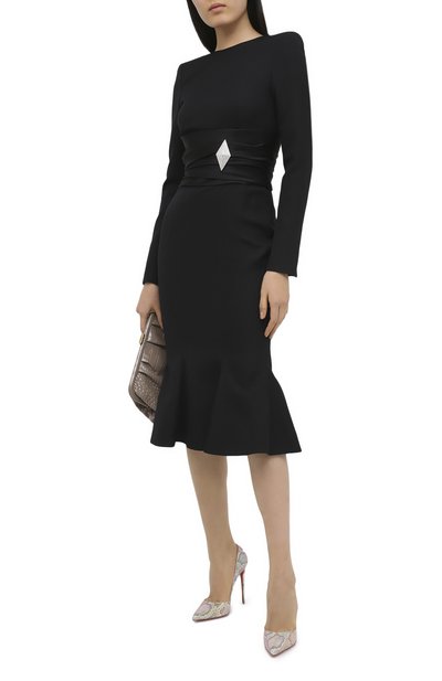 Кожаные туфли so kate 120  CHRISTIAN LOUBOUTIN, арт. so kate 120 python sirene, фото 2